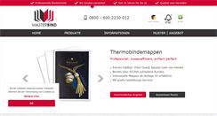 Desktop Screenshot of masterbind.de